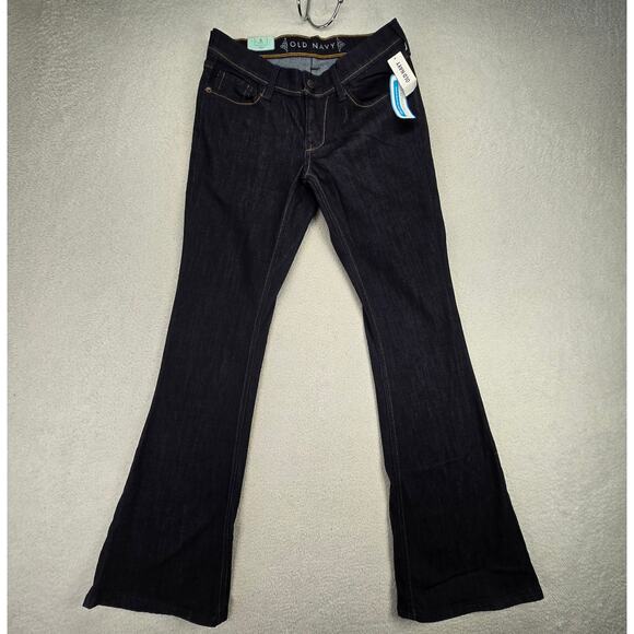 Old Navy Jeans Womens 8 Skinny Mini Flare Lower Rise Stretch y2k New NWT 29 - Picture 1 of 11